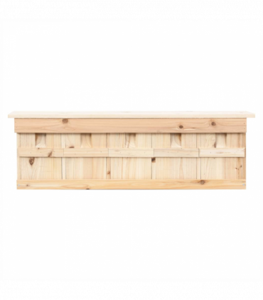 vidaXL Sparrow House with 5 Rooms 68x15x21 cm Firwood