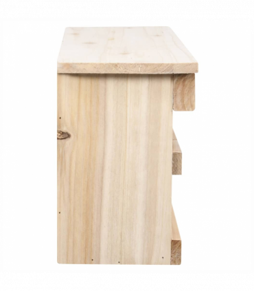 vidaXL Sparrow House with 5 Rooms 68x15x21 cm Firwood