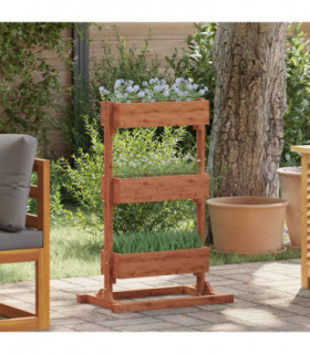 vidaXL Planter 52x30x78 cm Firwood