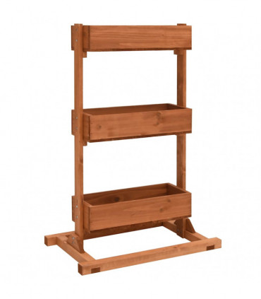 vidaXL Planter 52x30x78 cm Firwood