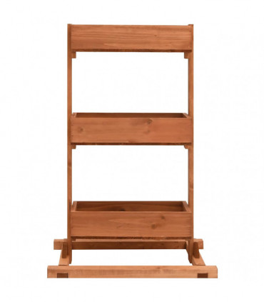 vidaXL Planter 52x30x78 cm Firwood