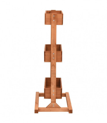 vidaXL Planter 52x30x78 cm Firwood