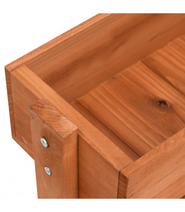 vidaXL Planter 52x30x78 cm Firwood