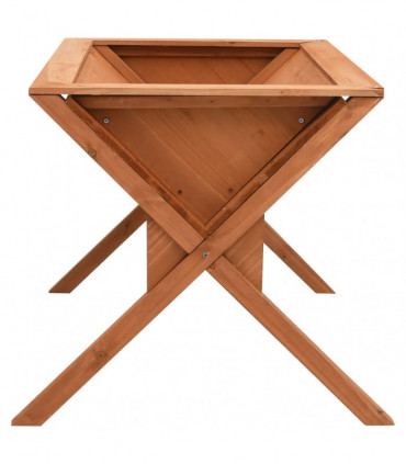vidaXL Planter 90x55x56 cm Firwood