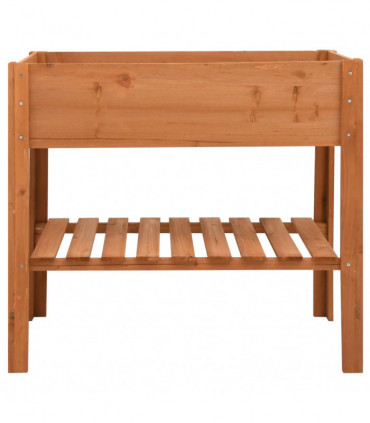 vidaXL Planter 88x43x80 cm Firwood