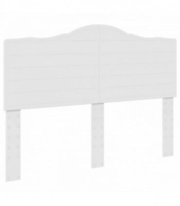 vidaXL Headboard White Engineered wood