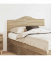 vidaXL Headboard Sonoma Oak Engineered wood