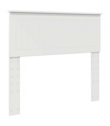 vidaXL Headboard White Engineered wood