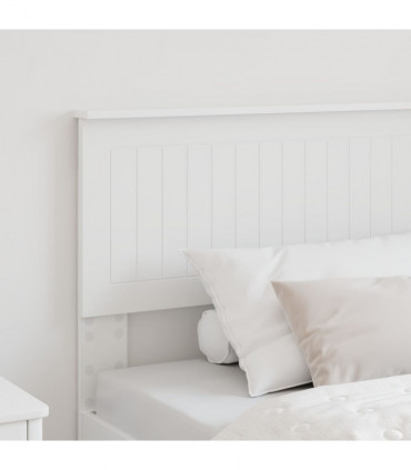 vidaXL Headboard White Engineered wood