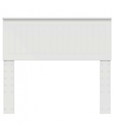 vidaXL Headboard White Engineered wood