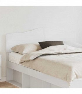 vidaXL Headboard White Engineered wood