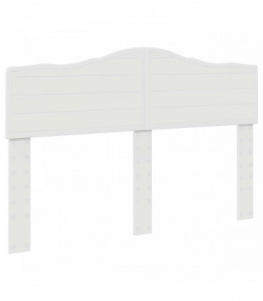 vidaXL Headboard White Engineered wood
