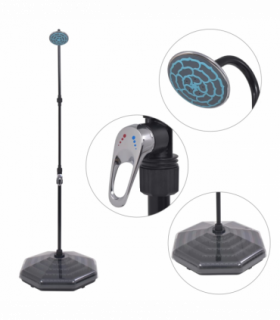 vidaXL Solar Shower 20 L Aluminium HDPE