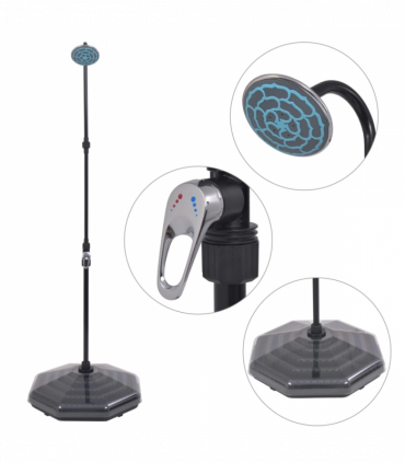 vidaXL Solar Shower 20 L Aluminium HDPE