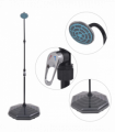 vidaXL Solar Shower 20 L Aluminium HDPE