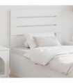 vidaXL Headboard White Engineered wood