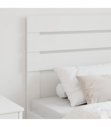 vidaXL Headboard White Engineered wood