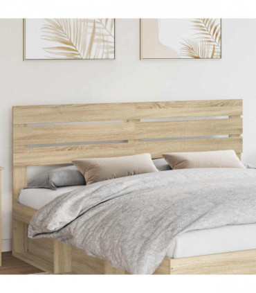 vidaXL Headboard Sonoma Oak Engineered wood