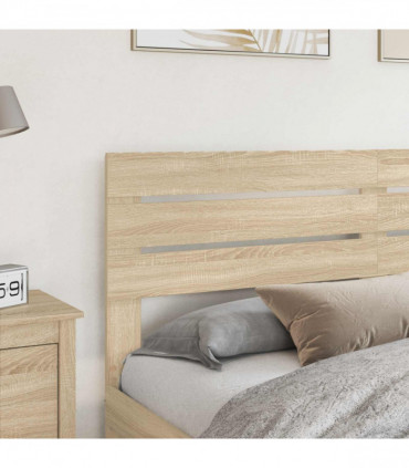 vidaXL Headboard Sonoma Oak Engineered wood