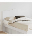 vidaXL Headboard White Engineered wood