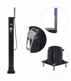 vidaXL Solar Shower 8 L PVC Steel