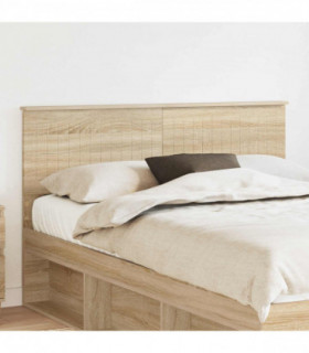 vidaXL Headboard Sonoma Oak Engineered wood