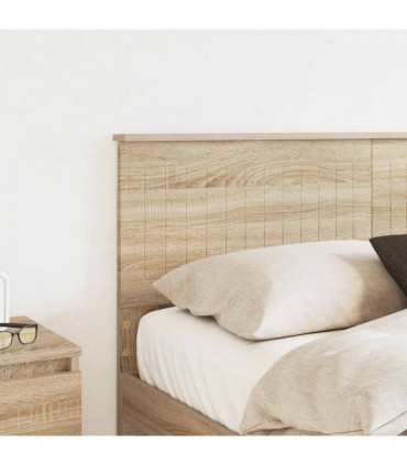 vidaXL Headboard Sonoma Oak Engineered wood