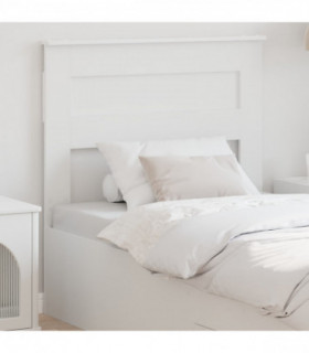 vidaXL Headboard White Engineered wood
