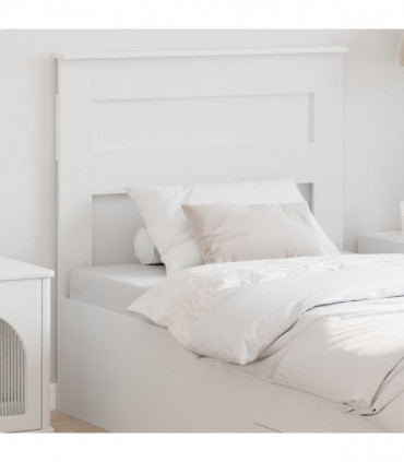 vidaXL Headboard White Engineered wood