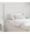 vidaXL Headboard White Engineered wood