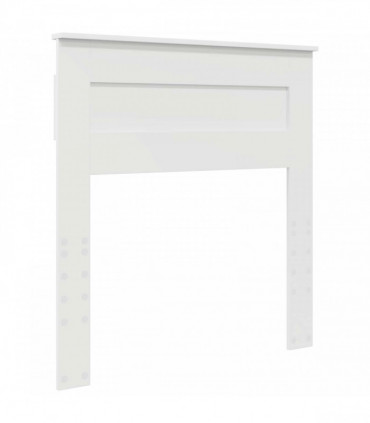 vidaXL Headboard White Engineered wood
