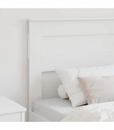 vidaXL Headboard White Engineered wood
