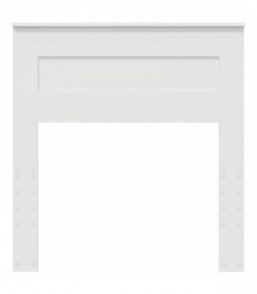 vidaXL Headboard White Engineered wood