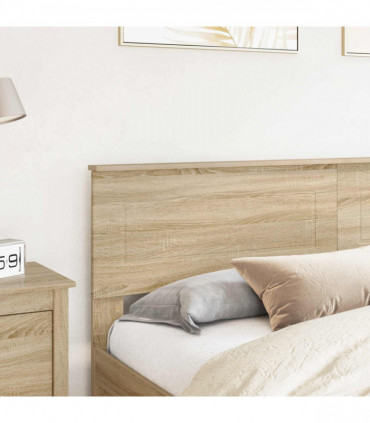 vidaXL Headboard Sonoma Oak Engineered wood