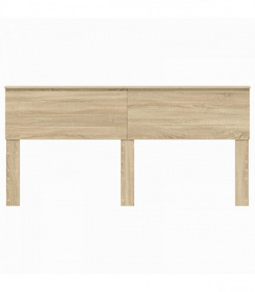 vidaXL Headboard Sonoma Oak Engineered wood