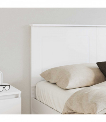 vidaXL Headboard White 100 cm Engineered Wood