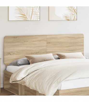 vidaXL Headboard Sonoma Oak Engineered wood