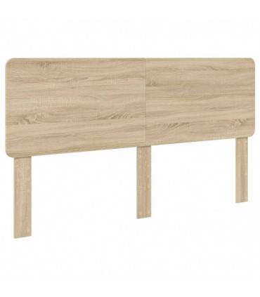 vidaXL Headboard Sonoma Oak Engineered wood