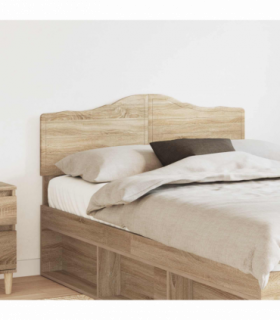 vidaXL Headboard Sonoma Oak Engineered wood