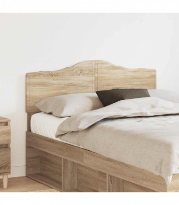 vidaXL Headboard Sonoma Oak Engineered wood