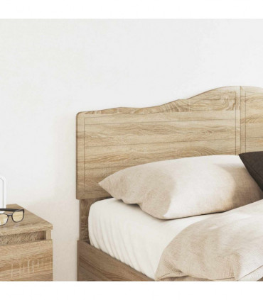 vidaXL Headboard Sonoma Oak Engineered wood