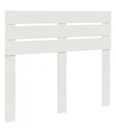 vidaXL Headboard White Engineered wood