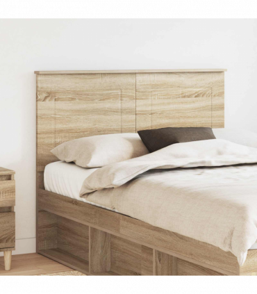 vidaXL Headboard Sonoma Oak 100 cm Engineered Wood