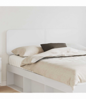 vidaXL Headboard White Engineered wood