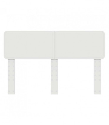 vidaXL Headboard White Engineered wood