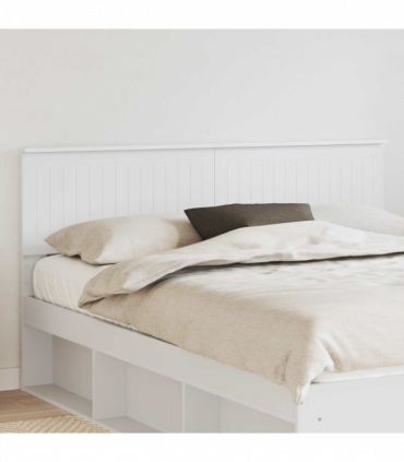vidaXL Headboard White Engineered wood