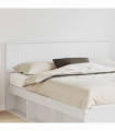 vidaXL Headboard White Engineered wood