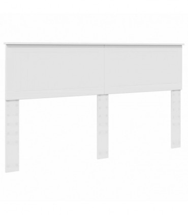 vidaXL Headboard White Engineered wood