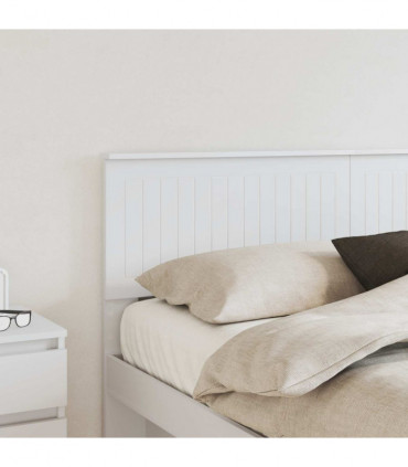 vidaXL Headboard White Engineered wood