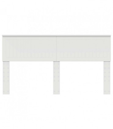 vidaXL Headboard White Engineered wood